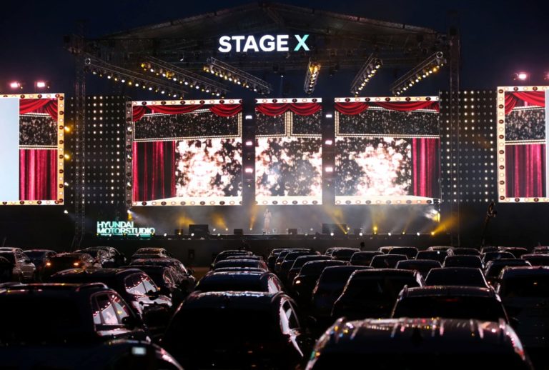 Hyundai Stages Drive-In Concert
