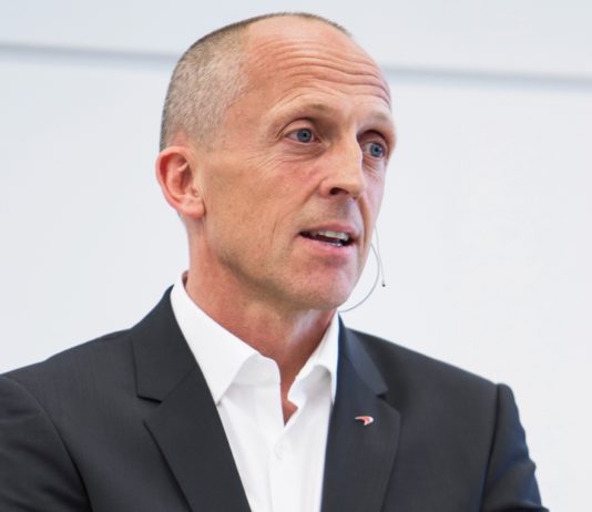 Chris Goodwin, Chief Test Driver, McLaren Automotive