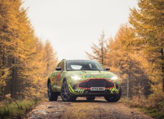 Dubbed DBX, Aston SUV Inches Closer, Begins Testing