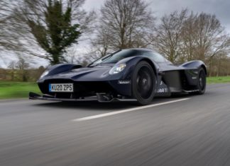 Aston Valkyrie Rides The Open Road