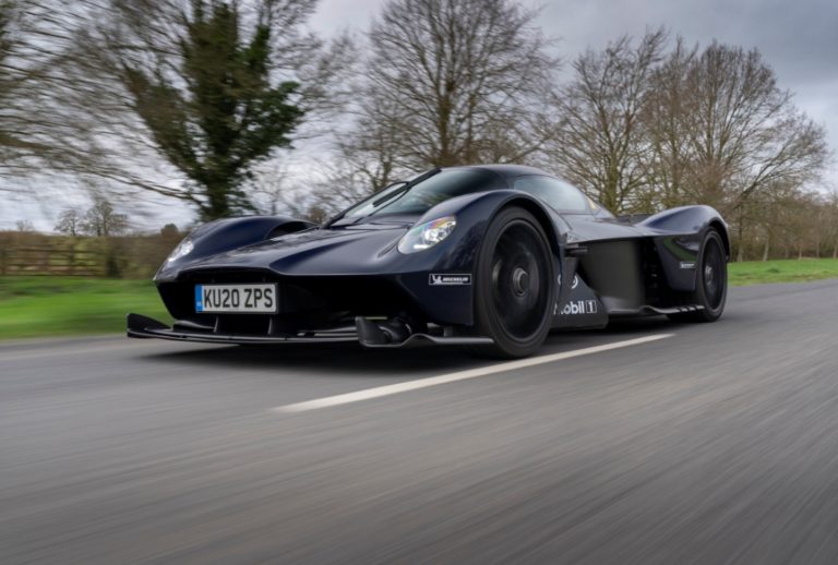 Aston Valkyrie Rides The Open Road