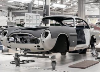 Aston Martin DB5 Goldfinger Continuation Announced