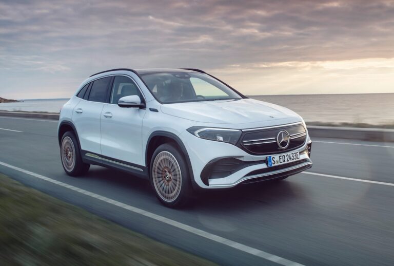 Mercedes Launches EQA Entry-Level Crossover EV