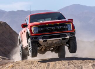 New Ford F150 Raptor Takes Flight