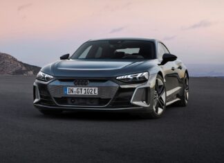 Low-Slung 4-Door EV Audi E-Tron GT Unveiled