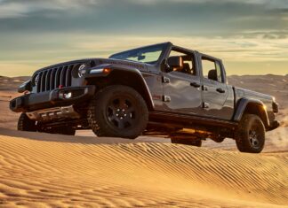 Jeep Gladiator Sand Runner Designed As Mideast Desert Stormer