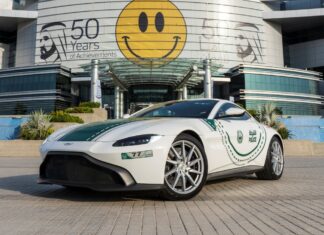 Aston Martin Vantage Enlists For Dubai Police Duties