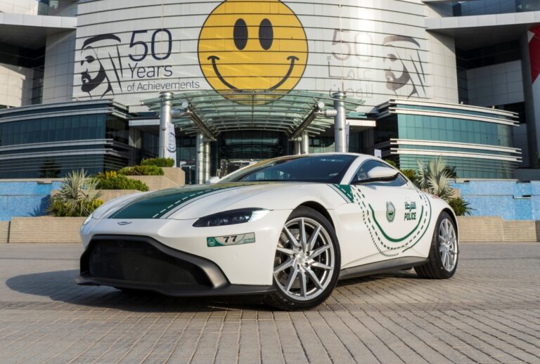 Aston Martin Vantage Enlists For Dubai Police Duties